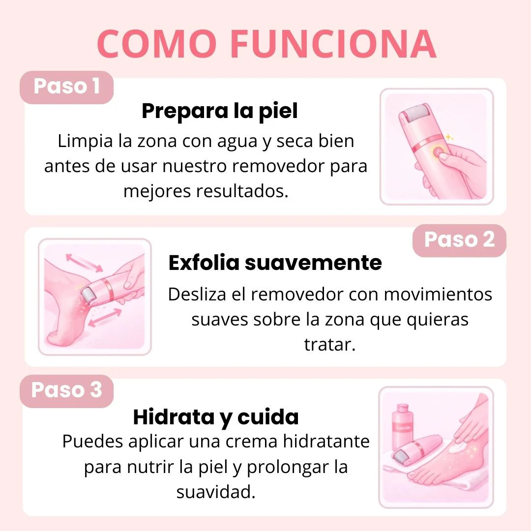 Removedor de Callos eléctrico  - Pies Suaves