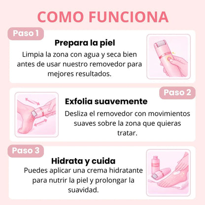 Removedor de Callos eléctrico  - Pies Suaves